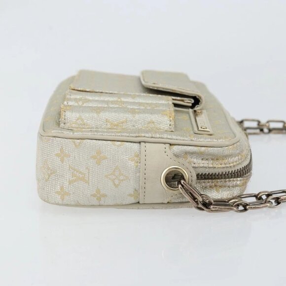 LOUIS VUITTON Monogram Shine Chain McKenna Bag Silver - Picture 5 of 15